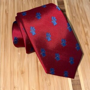 Rooster Men's Neck Tie –Rooster Print, Silk‎
